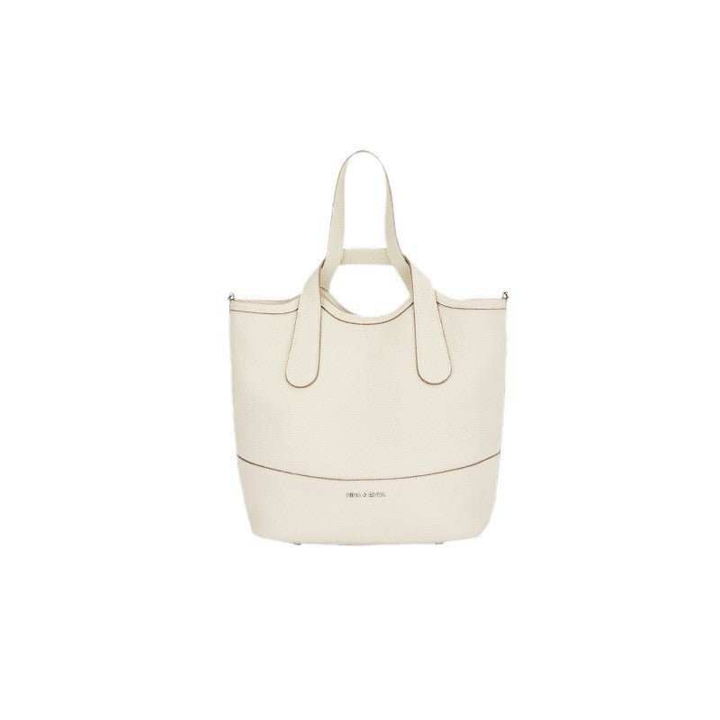 Women's Basket Vegetable Genuine Leather One Shoulder Bags