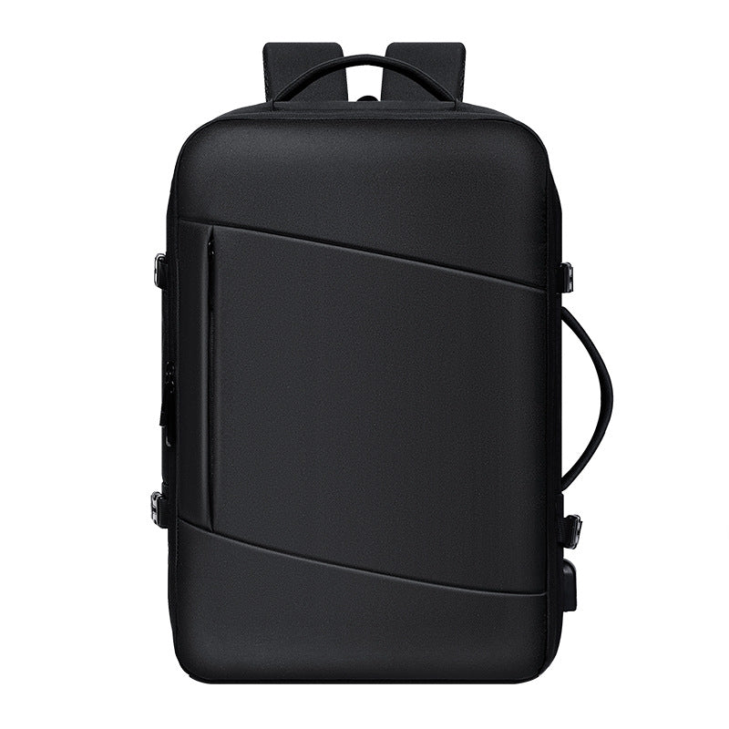 Men's Business Traveling Expansion Waterproof Computer Luggage