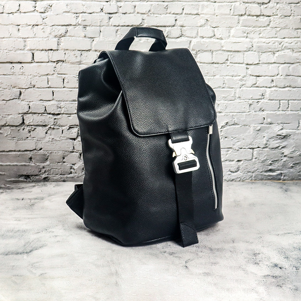 Men's High Street Fashion Black Military Style Backpacks