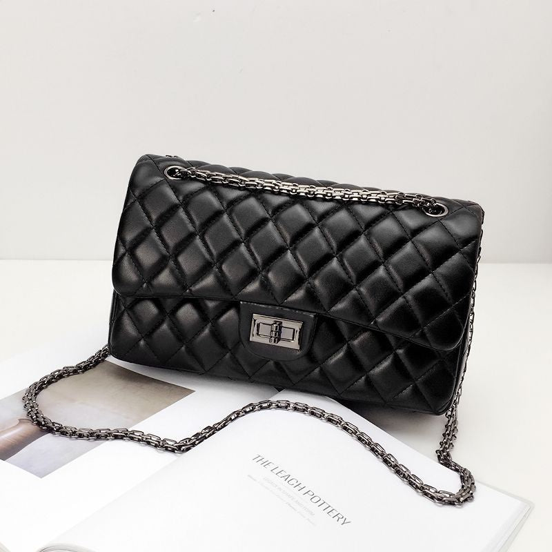 Women's Durable Chic Rhombus Chain Classic Shoulder Bags