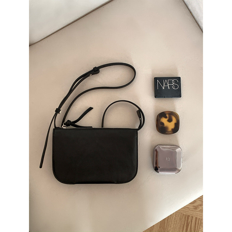 Women's Simple Envelope First Layer Cowhide Genuine Crossbody Bags