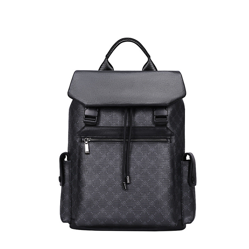 Men's Fashion Trendy Printing Large Capacity Computer Backpacks