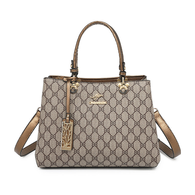 Women's Large Capacity Totes Retro Presbyopic Mummy Handbags
