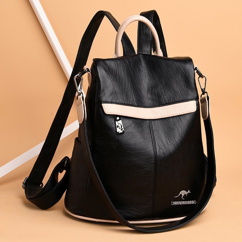 Women's Korean Style Street Trendy Soft Leather Bags