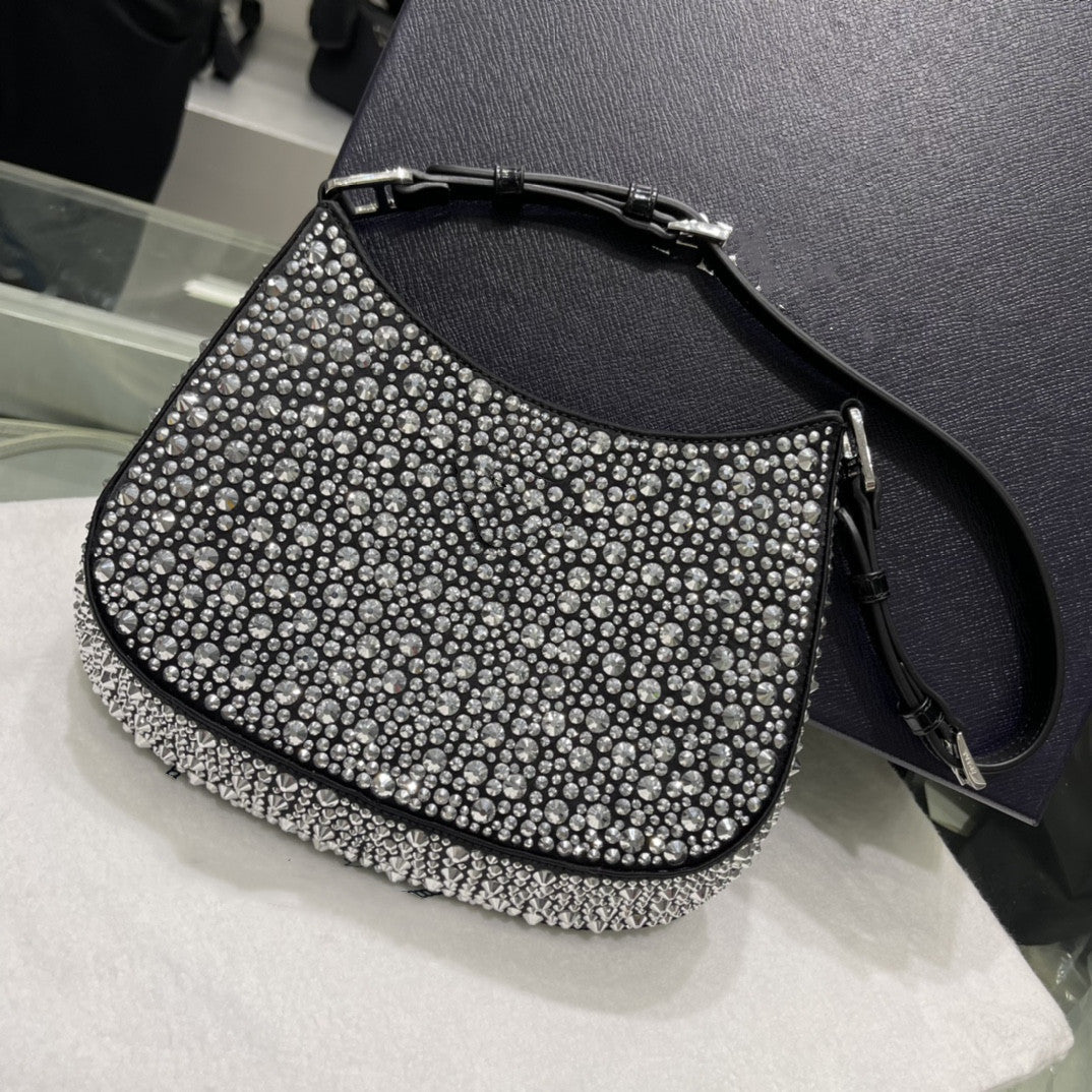 Women's Glittering Crystal Fashion Retro Fairy Shoulder Bags