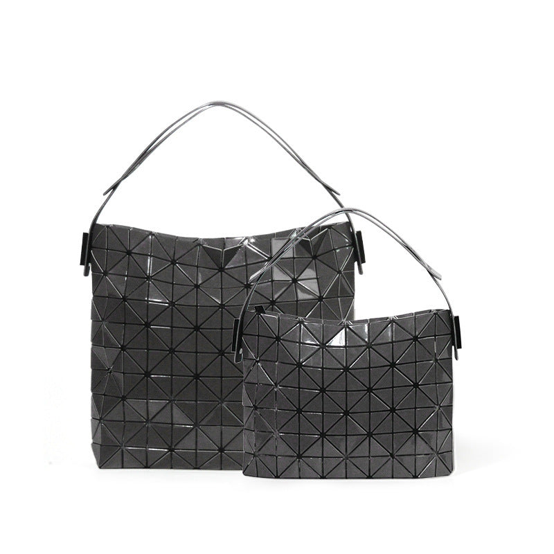 Women's House Bird's Nest Color Matching Box Handbags
