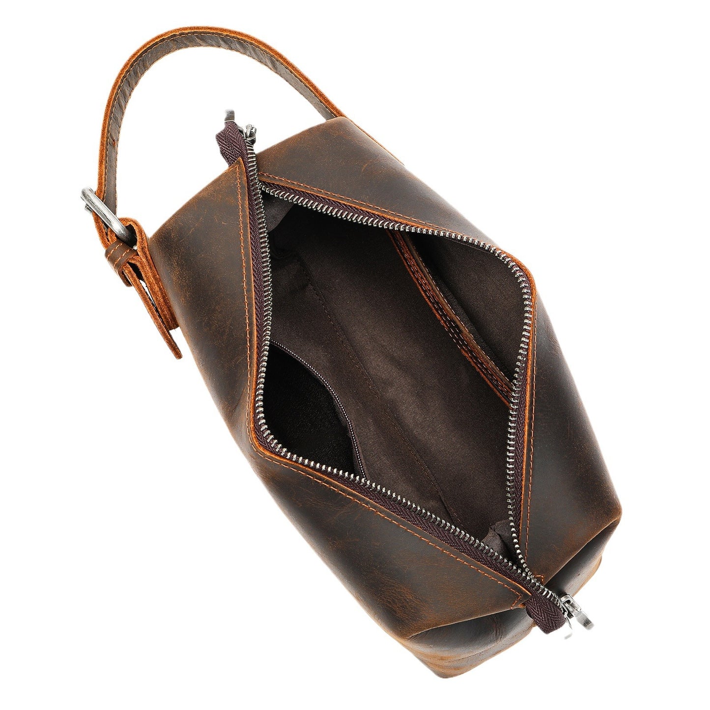 Men's First Layer Cowhide Genuine Leather Clutch Bags