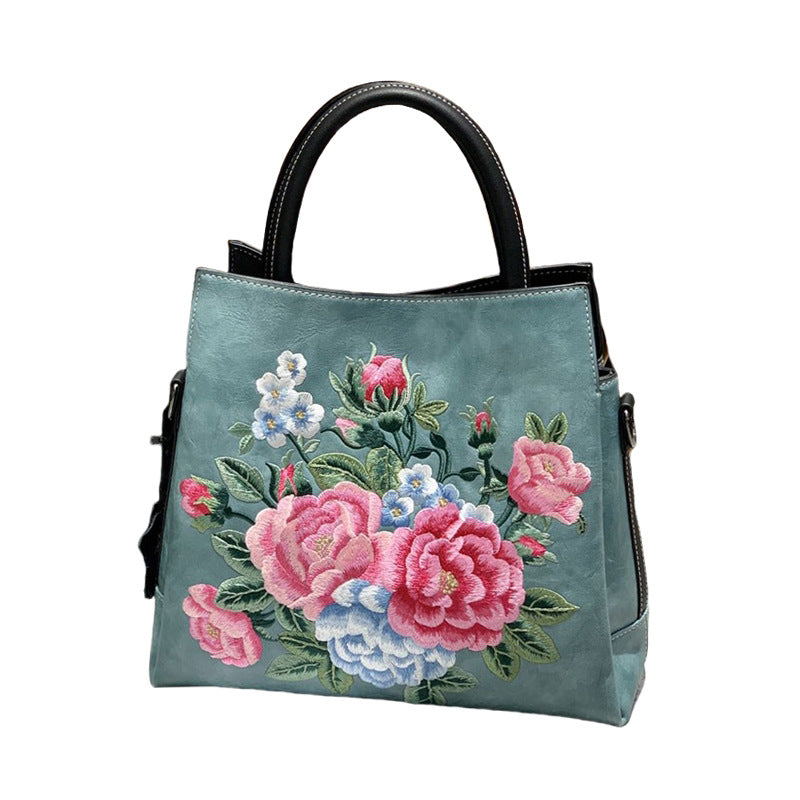 Women's Retro Chinese Style Embroidery With Cheongsam Handbags