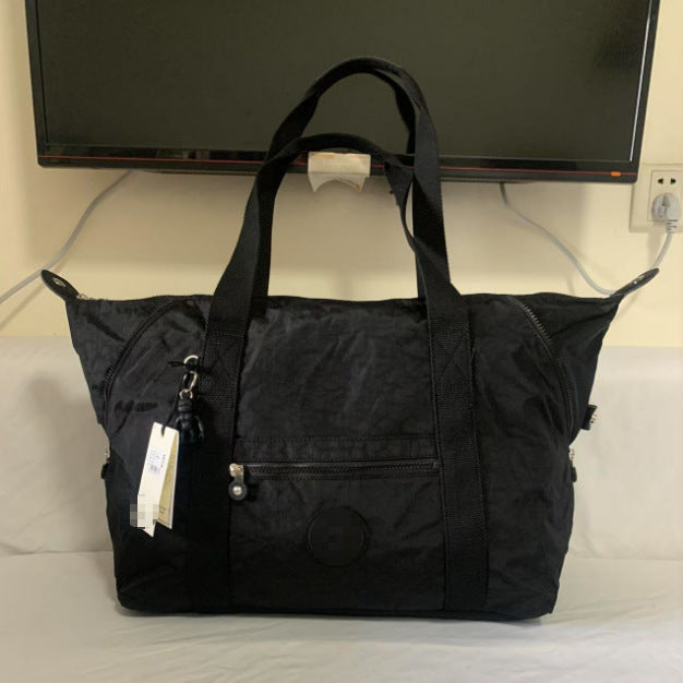 Summer Nylon Monkey Mesh Purple Large Travel Bags