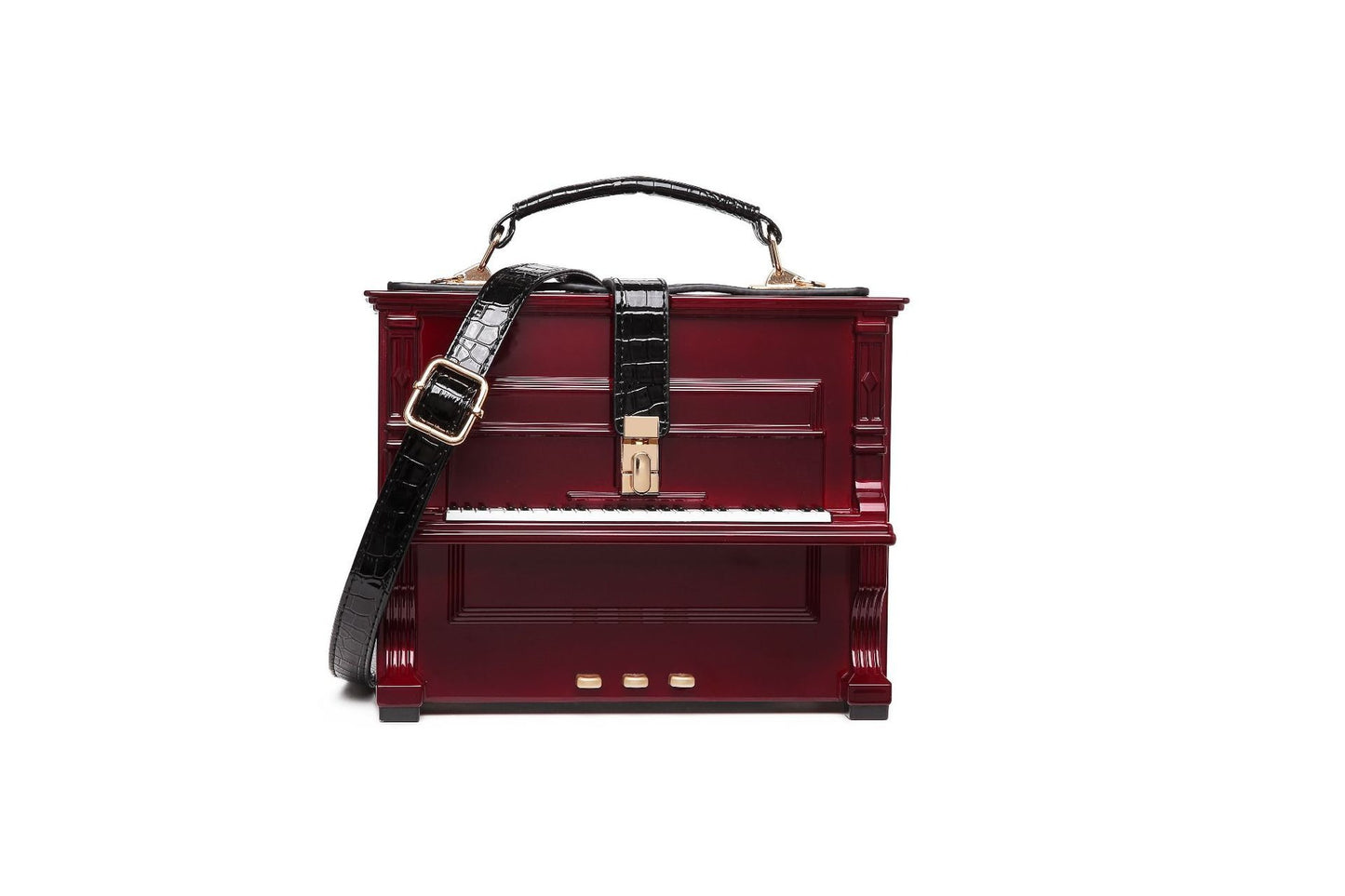 Sense Fashion Niche Couple Box Music Crossbody Bags