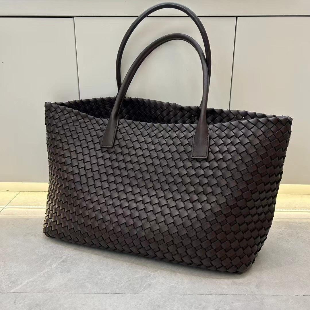 Women's Handmade Woven Big Large Capacity Fashion Shoulder Bags
