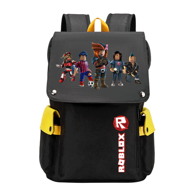 Women's & Men's & Rob Virtual World Peripheral Large Backpacks