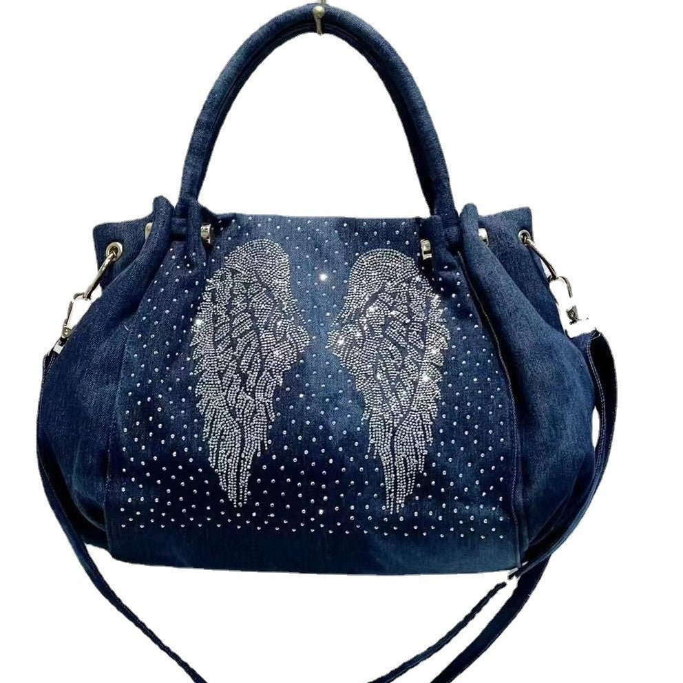 Women's Yi Li Trend Rhinestone Wings Fashion Crossbody Bags