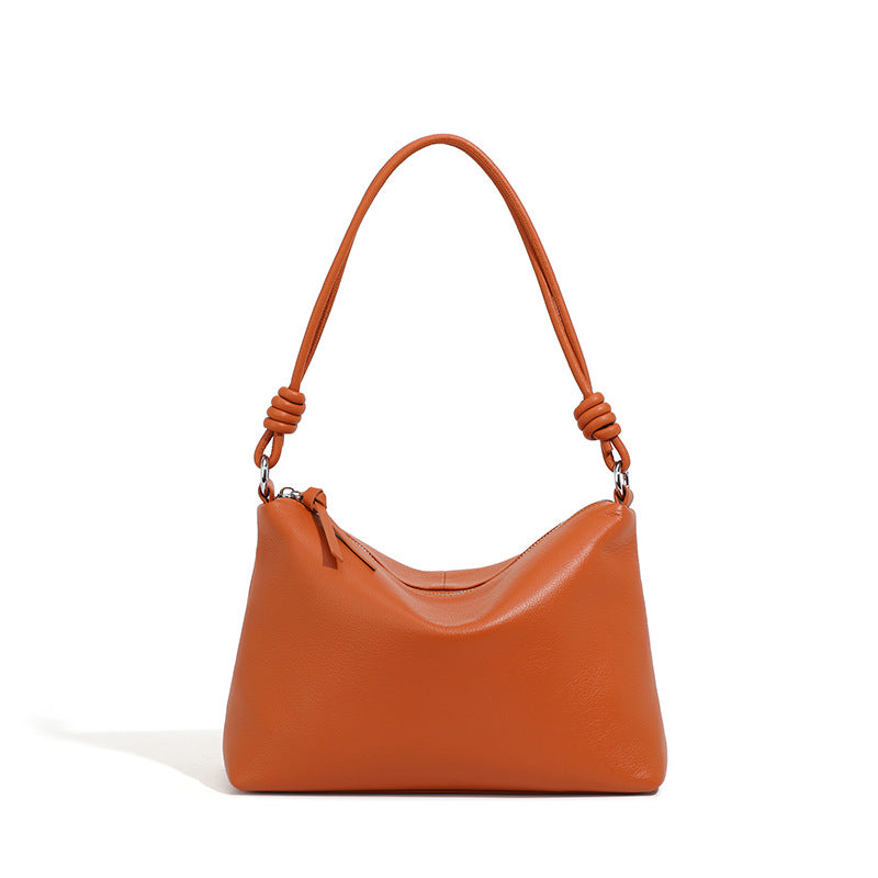 Women's Layer Cowhide Underarm For Simple Commute Shoulder Bags