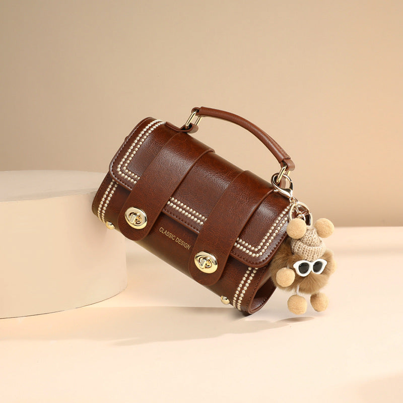 Women's Genuine Leather Popular Today Portable Personality Crossbody Bags