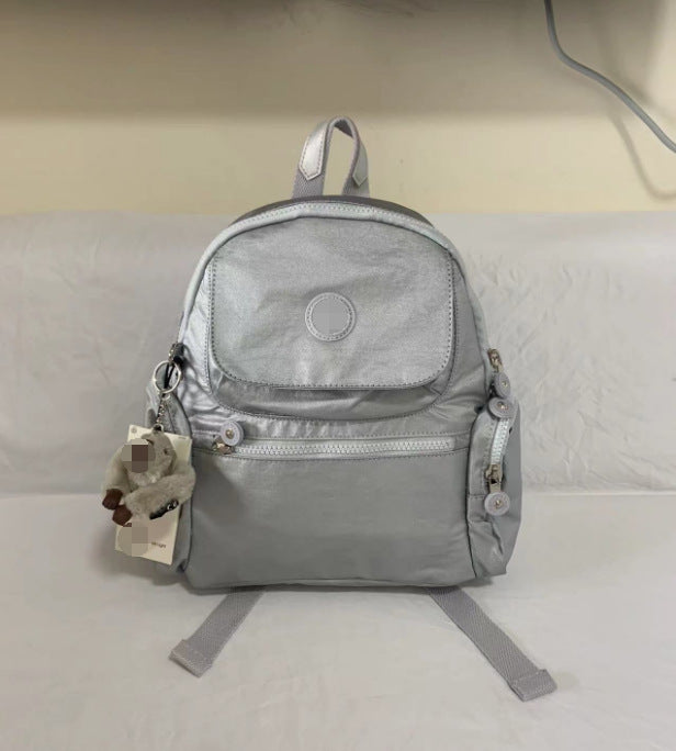 New Elegant Nylon Home Monkey Medium Backpacks