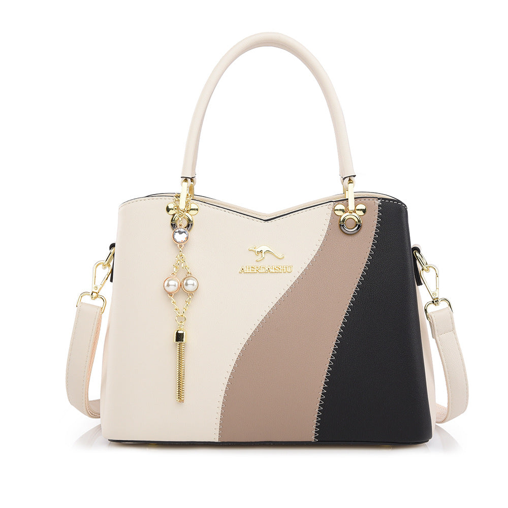 Women's Popular Mom Soft Leather Fashion Handbags