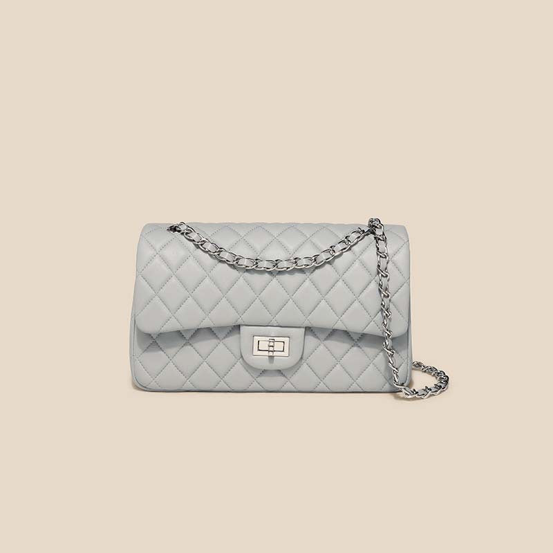 Women's Diamond Plaid Chain Light Luxury Classic Style Shoulder Bags