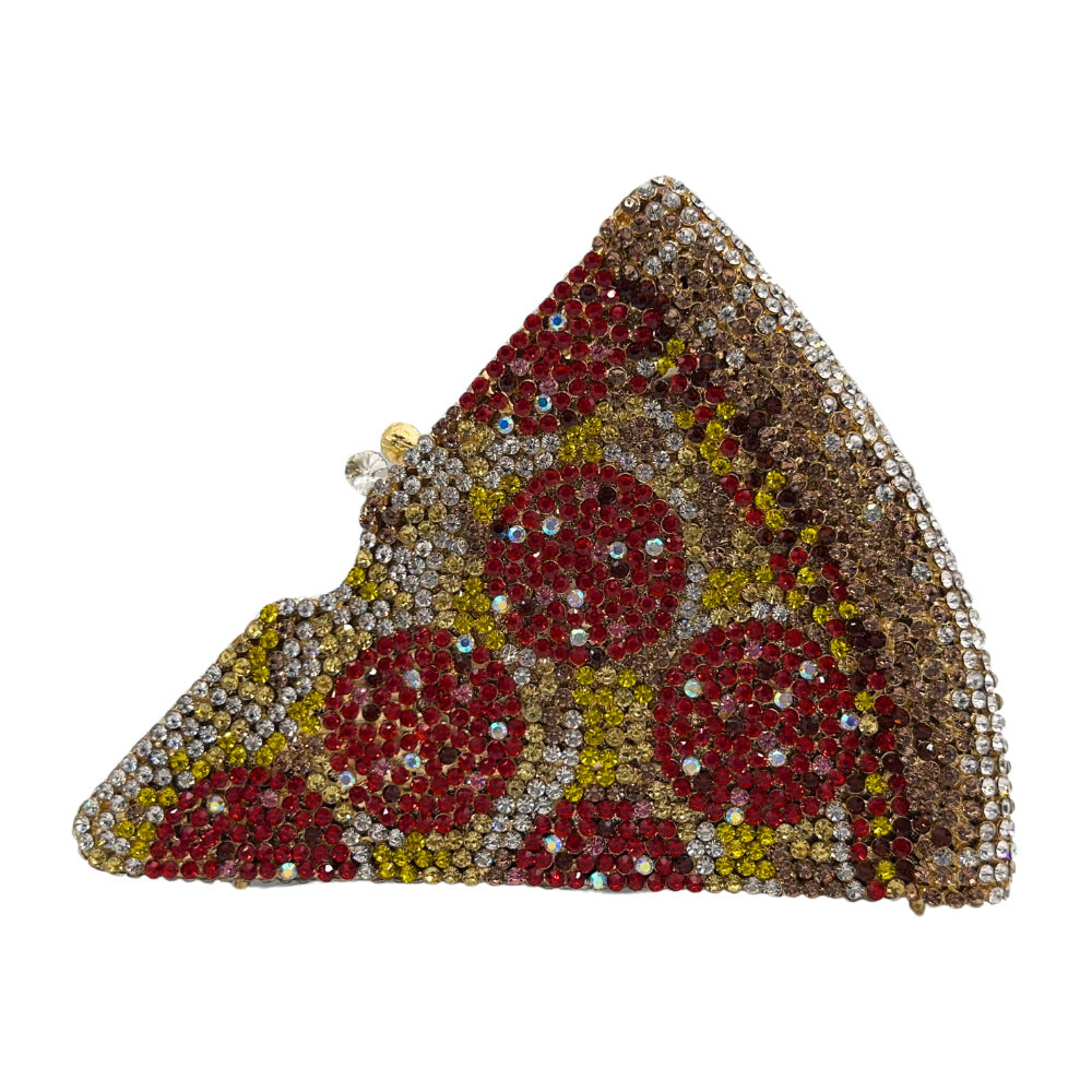 Strictly Selected Pizza Diamond Banquet Hand Bags