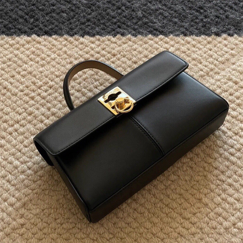 Niche Metal Vintage Cowhide Advanced Hand-held Buckle
