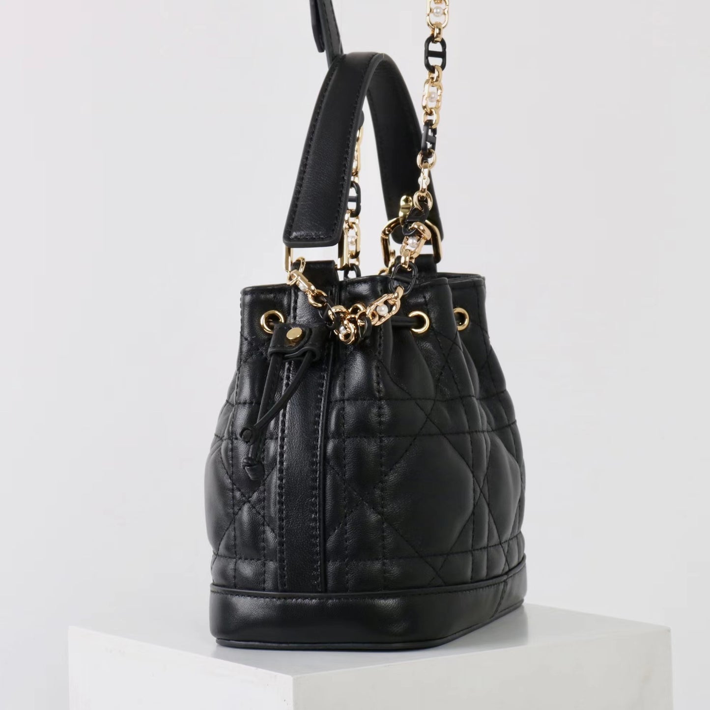 Classic Style Rhombus Chain Portable Mini Handbags