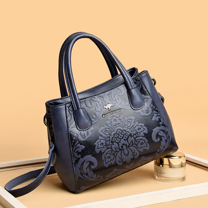 Women's Stylish Popular Chinese Style Embossed Handbags