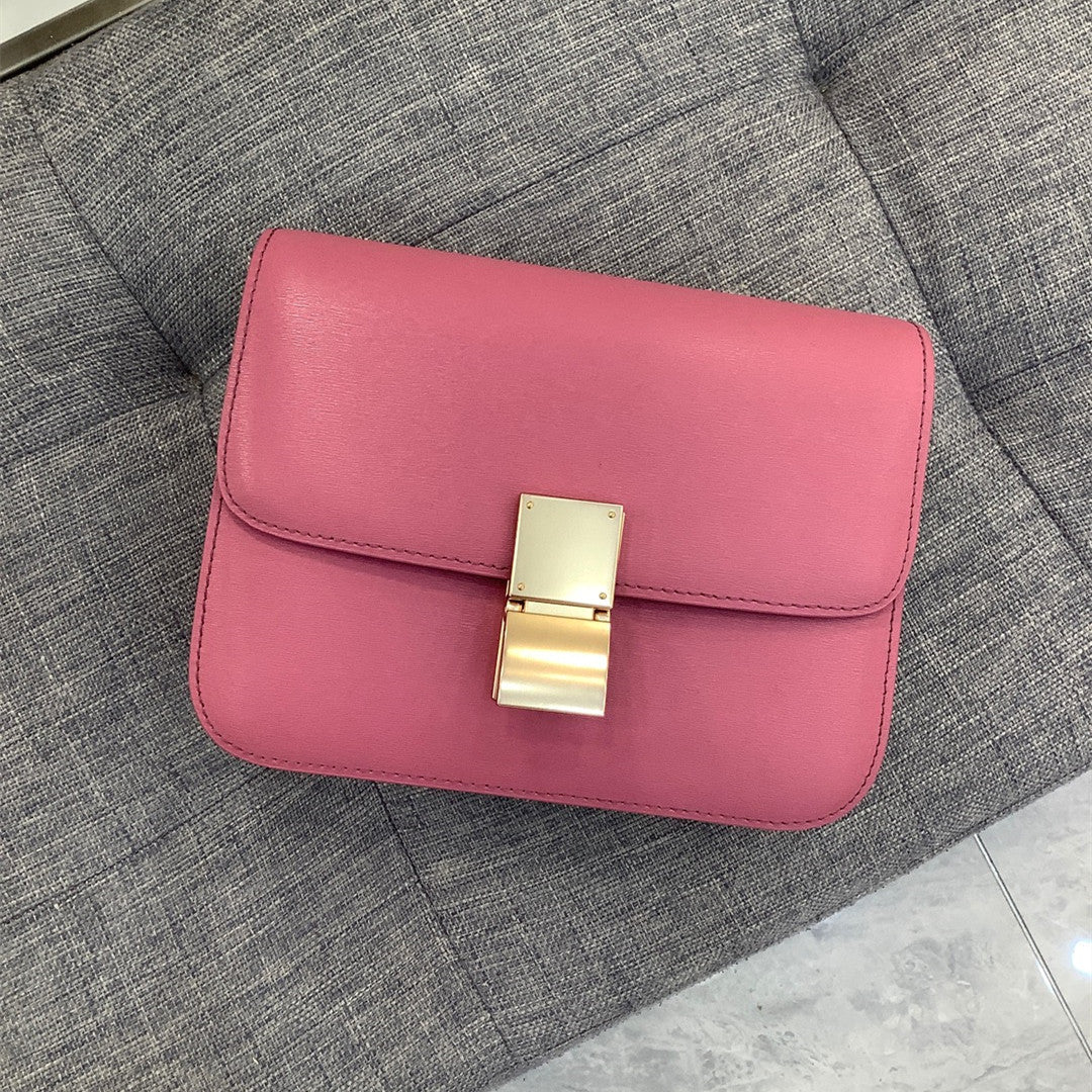 Women's Cowhide Popular Advanced Texture Fashionable Portable Shoulder Bags