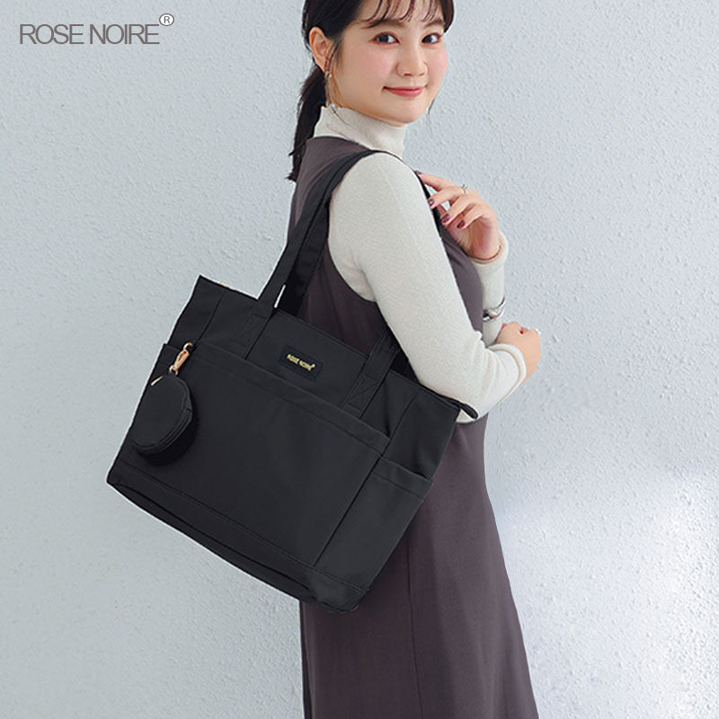 Women's Nylon Large Capacity Fashion Commuter Simple Handbags