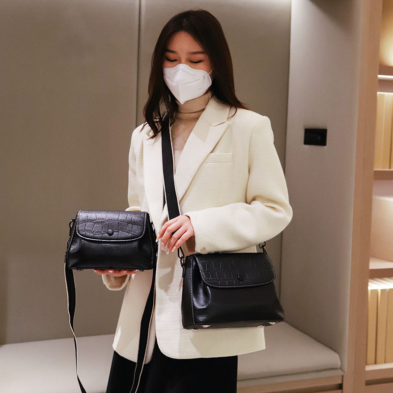 Women's Fashion Trend Cloud Soft Leather Mother Bags