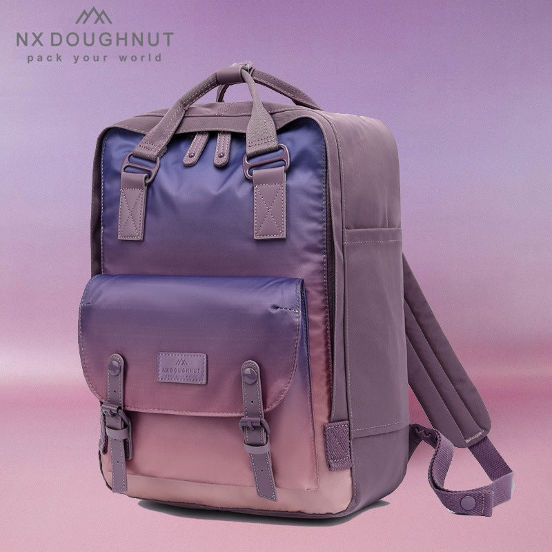 Women's Version Doughnut Waterproof Computer For Boys Backpacks