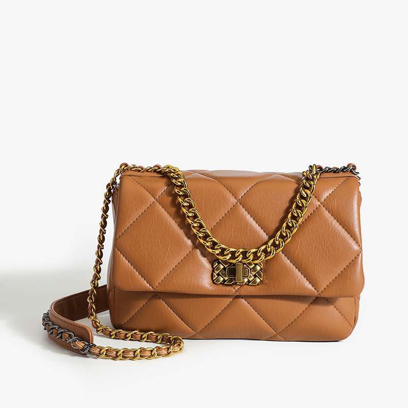 Women's Classic Style Diamond Pattern Chain Fashion Shoulder Bags