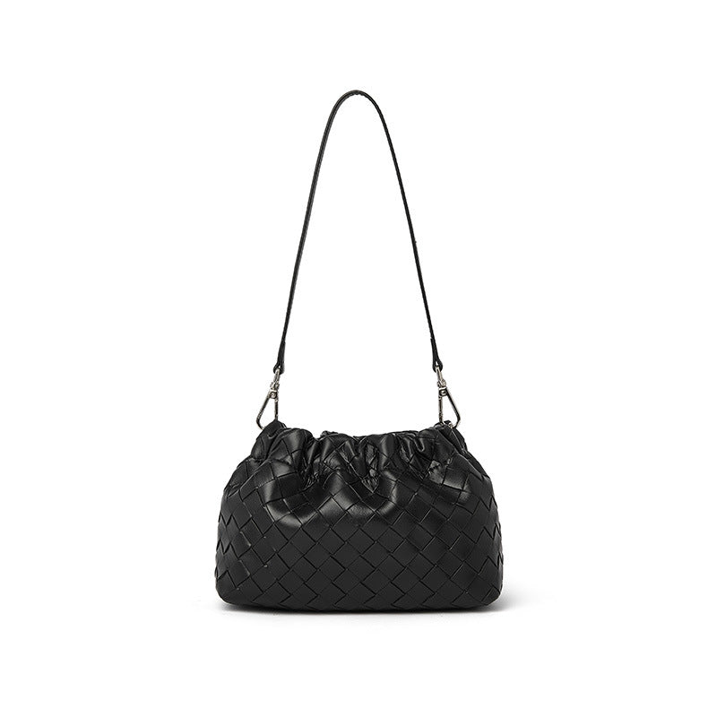 Women's Woven Cloud High-grade Pleated Chain Niche Shoulder Bags