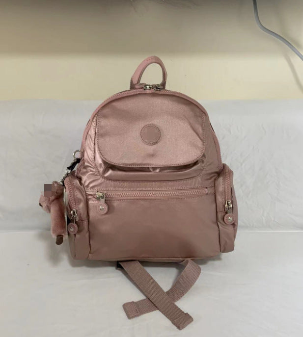 New Elegant Nylon Home Monkey Medium Backpacks
