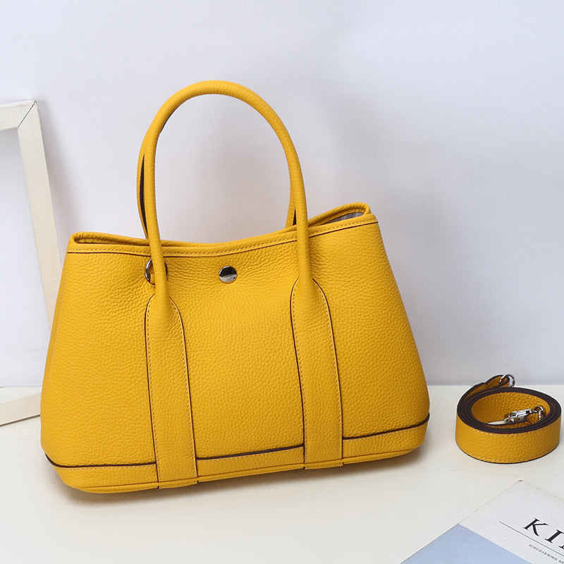 Women's Fashion Genuine Leather First Layer Cowhide Handbags