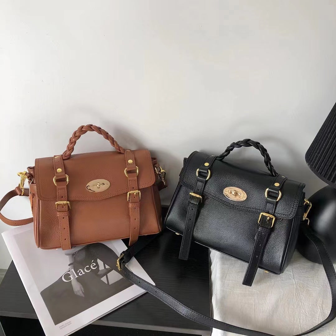 Women's Business Commuter Fashion Vintage Leather Handbags