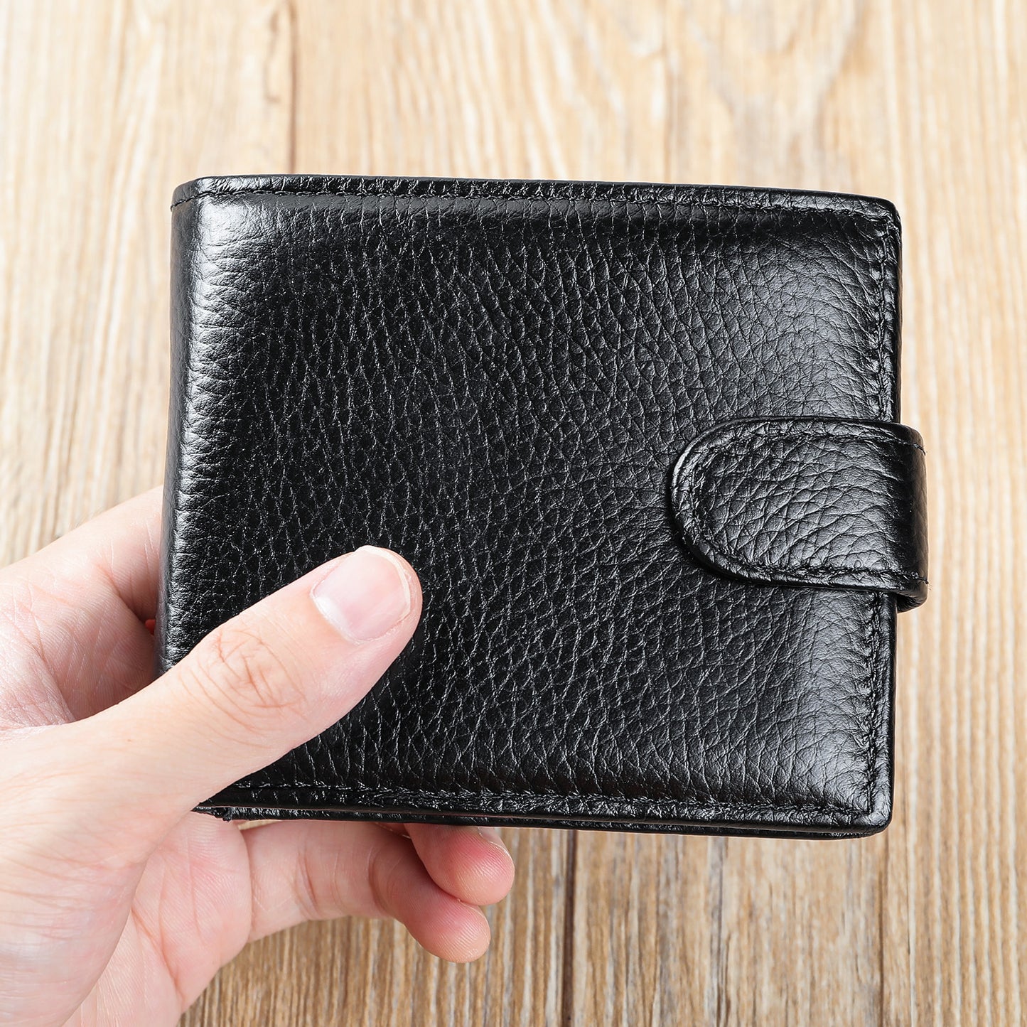 Men's For Man Trendy First Layer Cowhide Men's Wallets