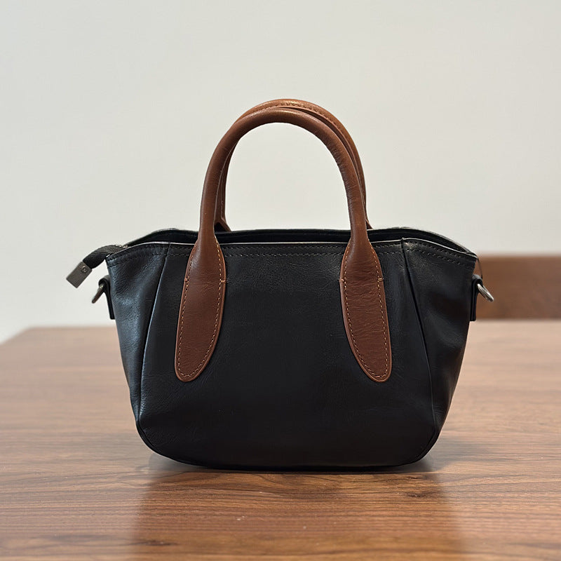 Women's High-grade First Layer Vegetable Tanning Leather Handbags