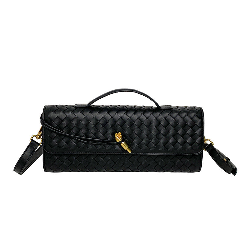 Hand-woven Fashion Medieval Baguette Exquisite Dinner Crossbody Bags