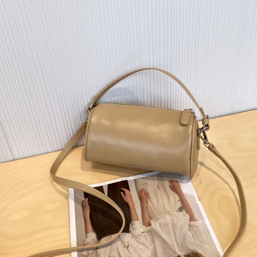 Women's Layer Cowhide Underarm Fashion Advanced Texture Genuine Crossbody Bags