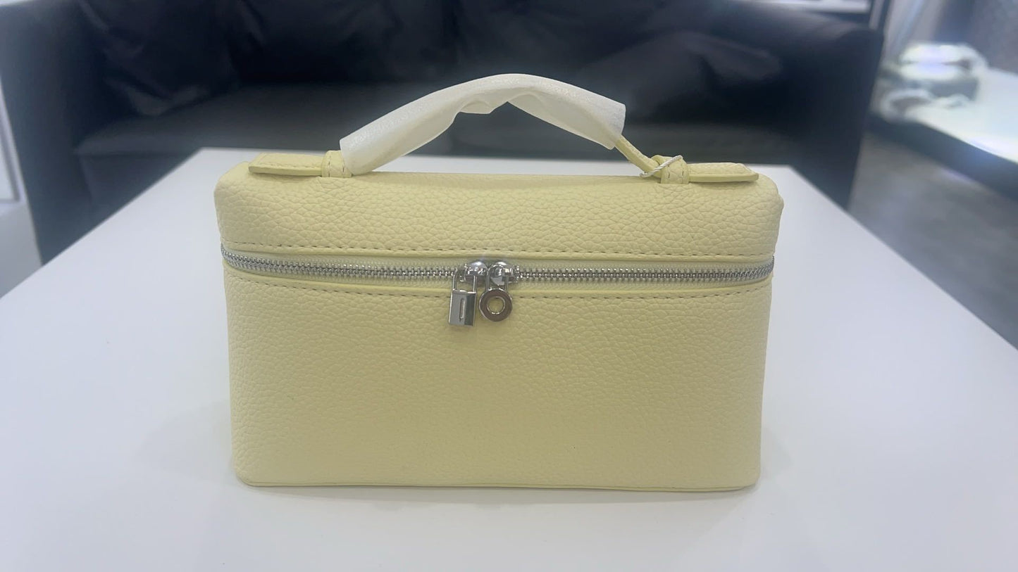 Women's Lunch Box Genuine Leather Simple Niche Bags