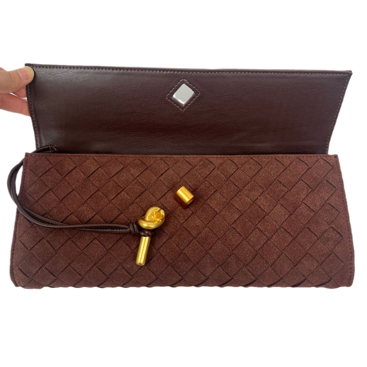 Frosted Hand-woven Hand Holding Dinner Fashion Handbags