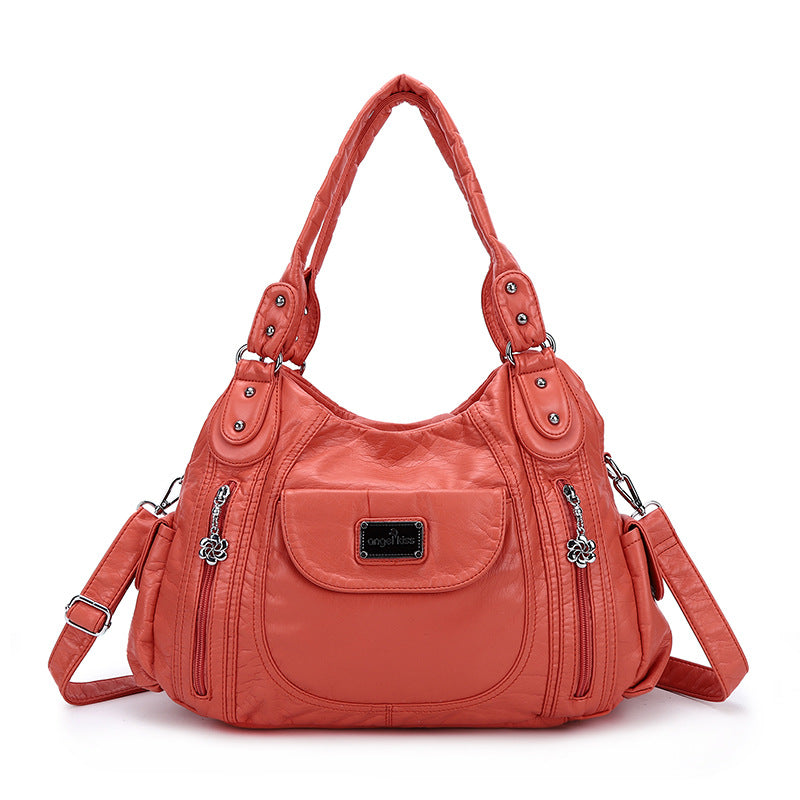 Women's Classy Niche Leopard Print Trendy Shoulder Bags