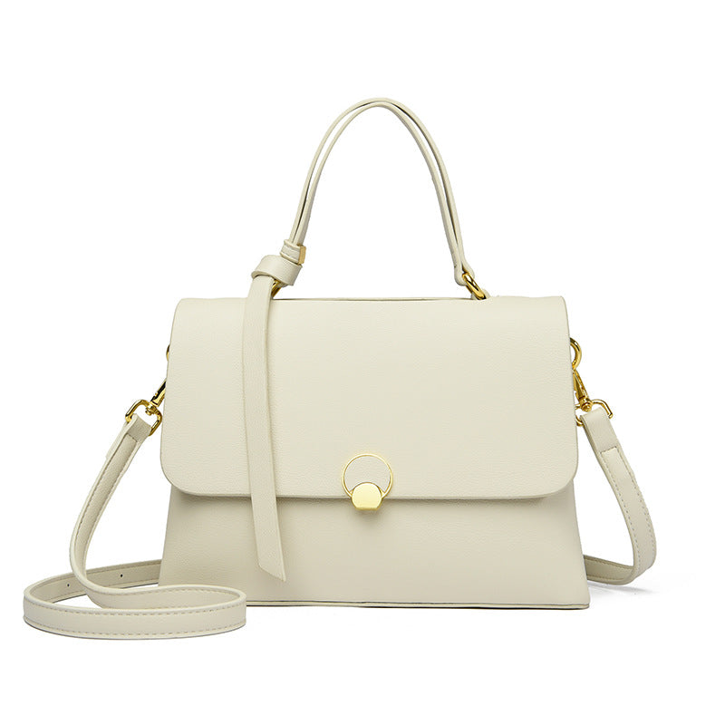 Women's Popular Texture Color Matching Portable For Girlfriend Handbags