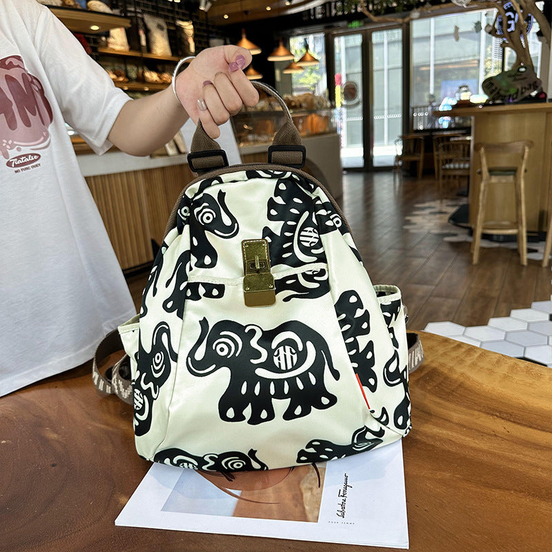 Women's Attractive Fashion Oxford Cloth Waterproof Backpacks