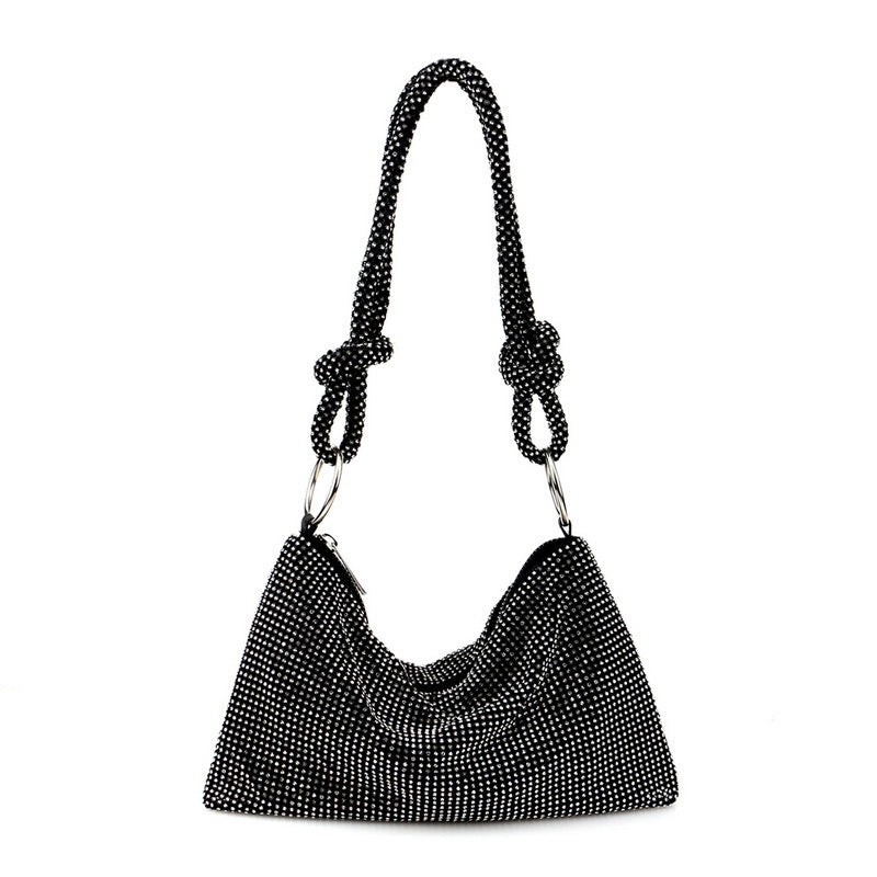 Full Diamond Dinner Tide Flash Knotted Evening Bags