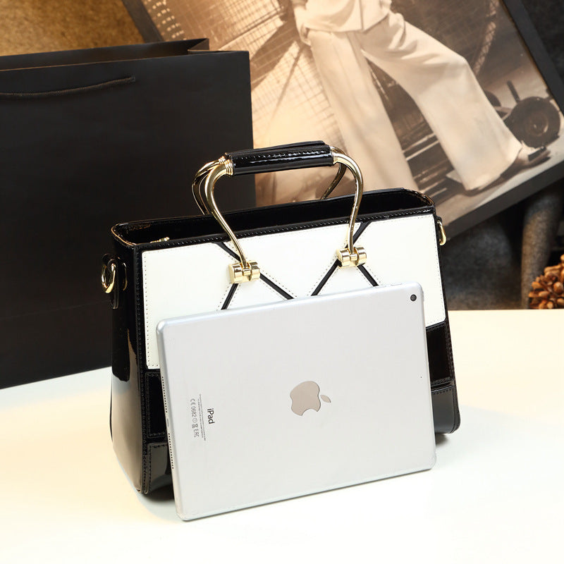 Women's Geometric Rhombus Design High-grade Exquisite Fashion Handbags