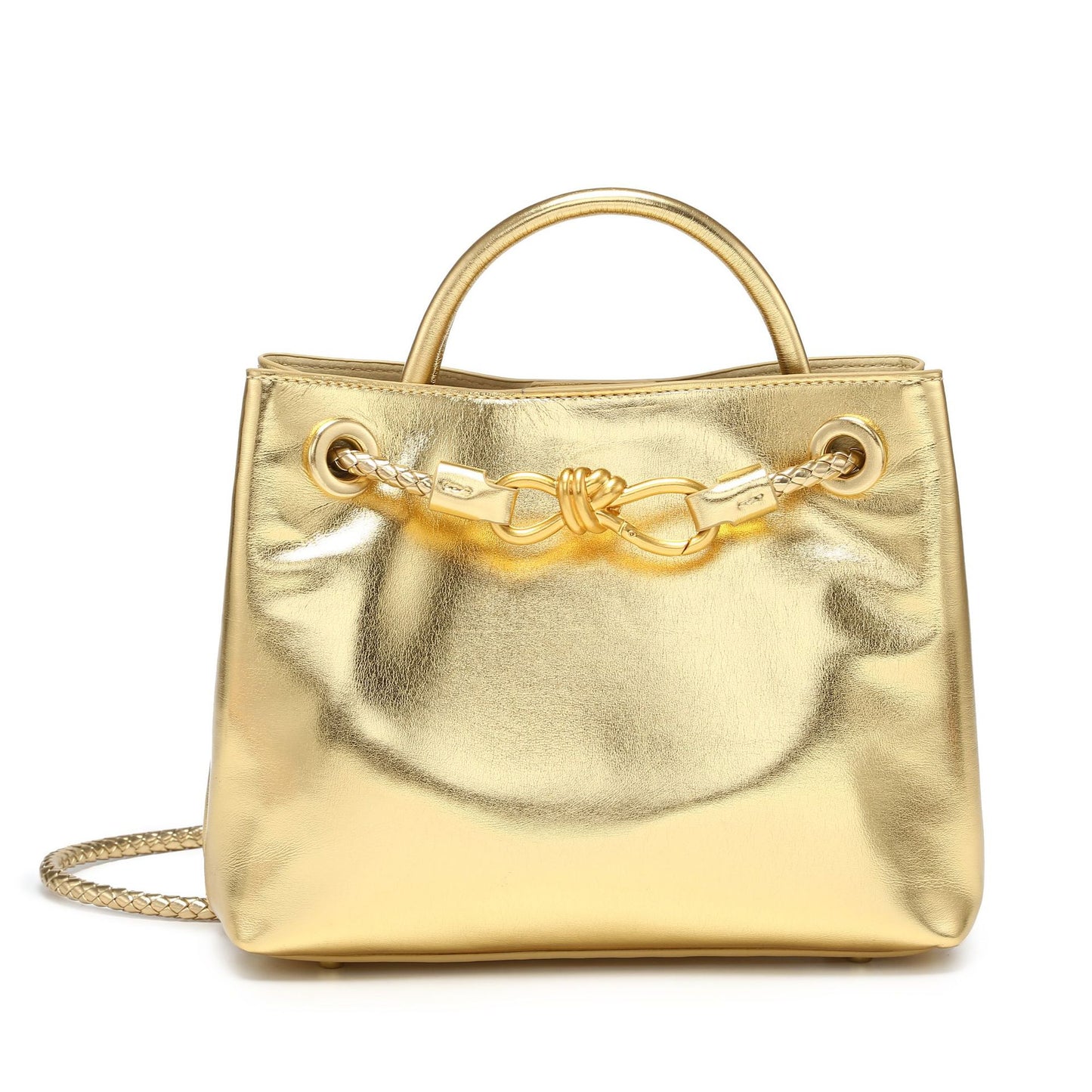 Women's Retro Trendy Versatile Large Capacity Fashion Woven Handbags