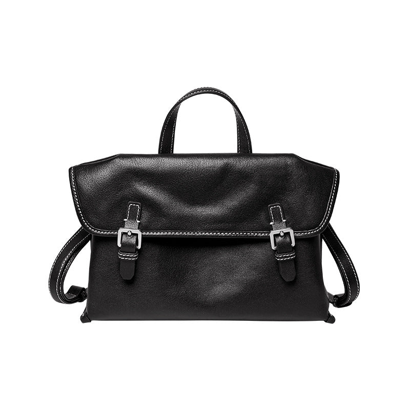 Vegetable Tanning Leather Simple Light Luxury Shoulder Bags
