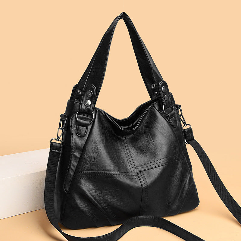 Women's Large Capacity Pleated Fashion Versatile Shoulder Bags