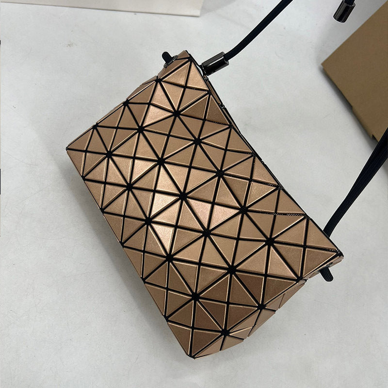Women's Original Stitching Geometric Diamond Pattern Mobile Shoulder Bags